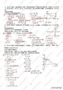 ​【八年级】初二一次函数的图像与性质重难点题型专训
