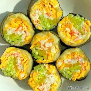 ​寿司的做法和材料正宗（寿司这么做，家人都夸你是大厨。十种寿司做法）