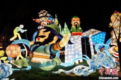 ​2025武侯祠成都大庙会主题灯展试灯