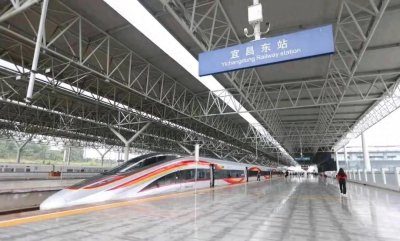 ​G4398广州南到宜昌东春运临客，比图定列车用时还短