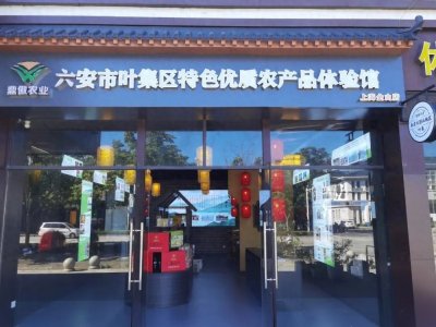 ​六安市叶集区特色优质农产品体验馆亮相金山