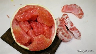 ​柚子怎么剥皮不带白色？