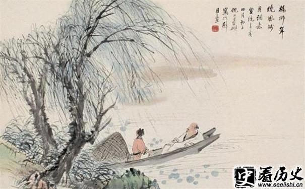 周邦彦《兰陵王·柳》配图