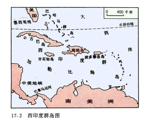 西印度群岛位于